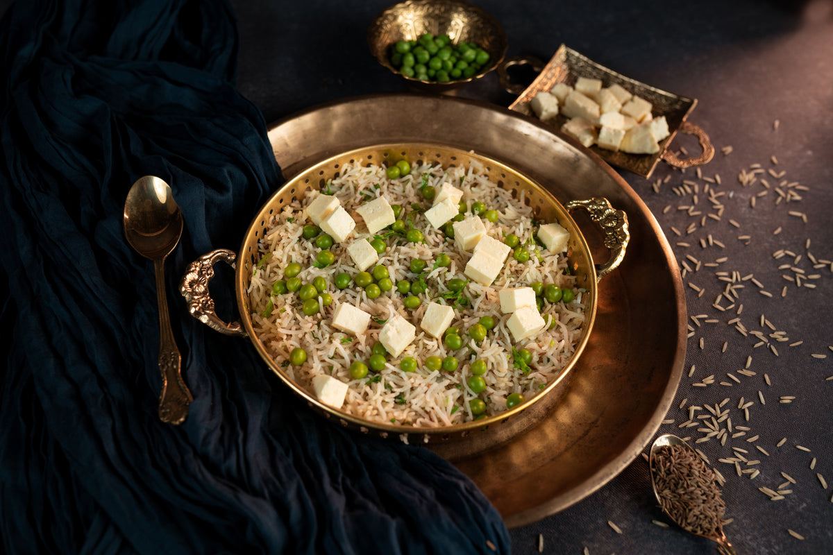 Mutter Paneer Pulav