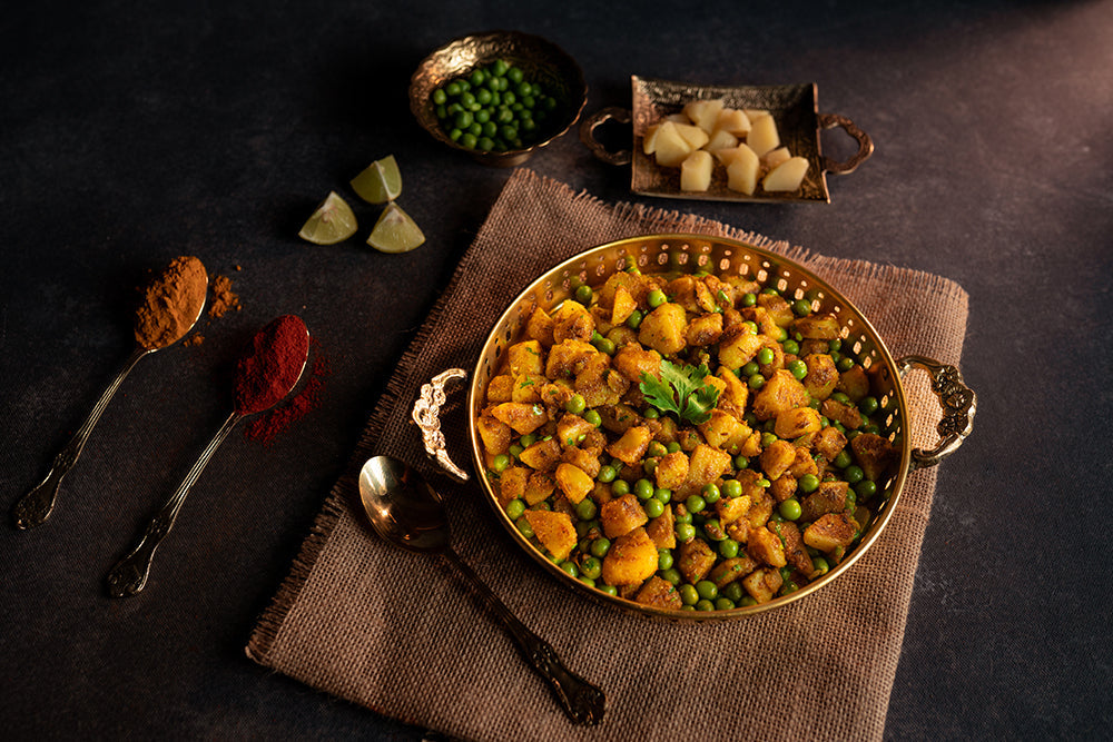 ALOO MUTTER (DRY)