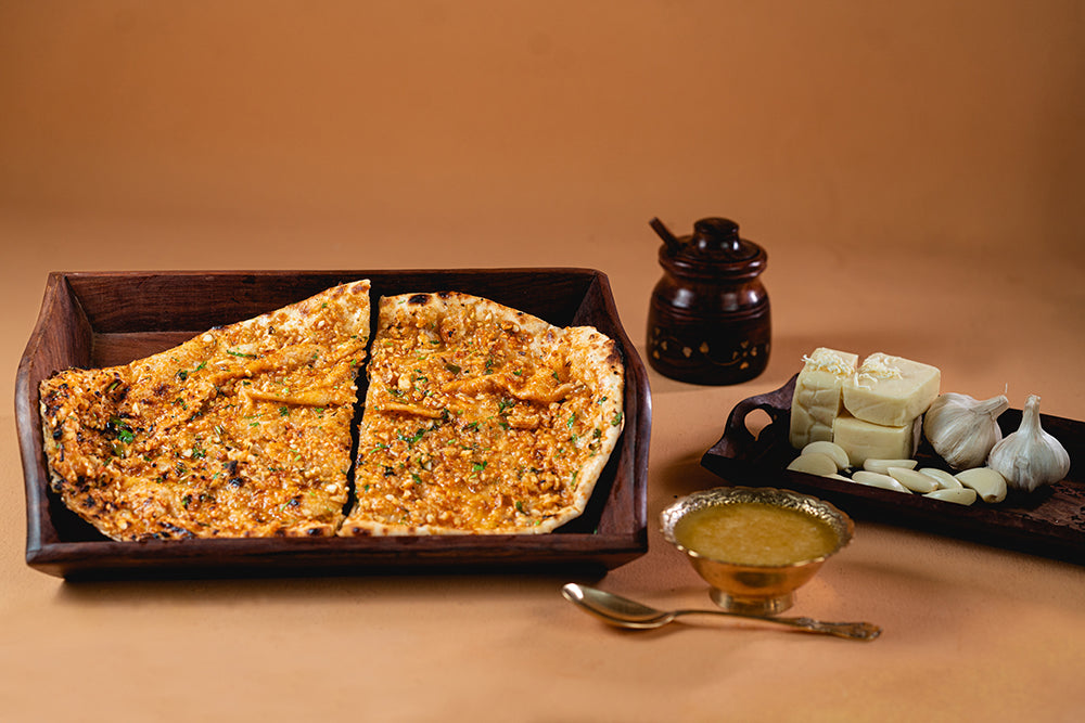 Cheese Garlic Naan
