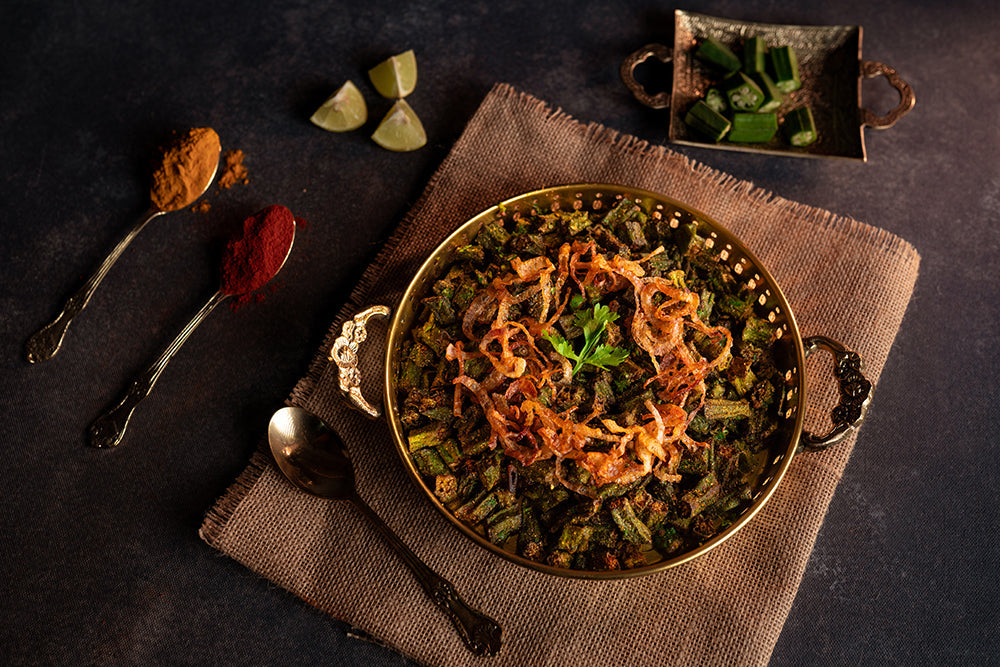 ONION BHINDI FRY